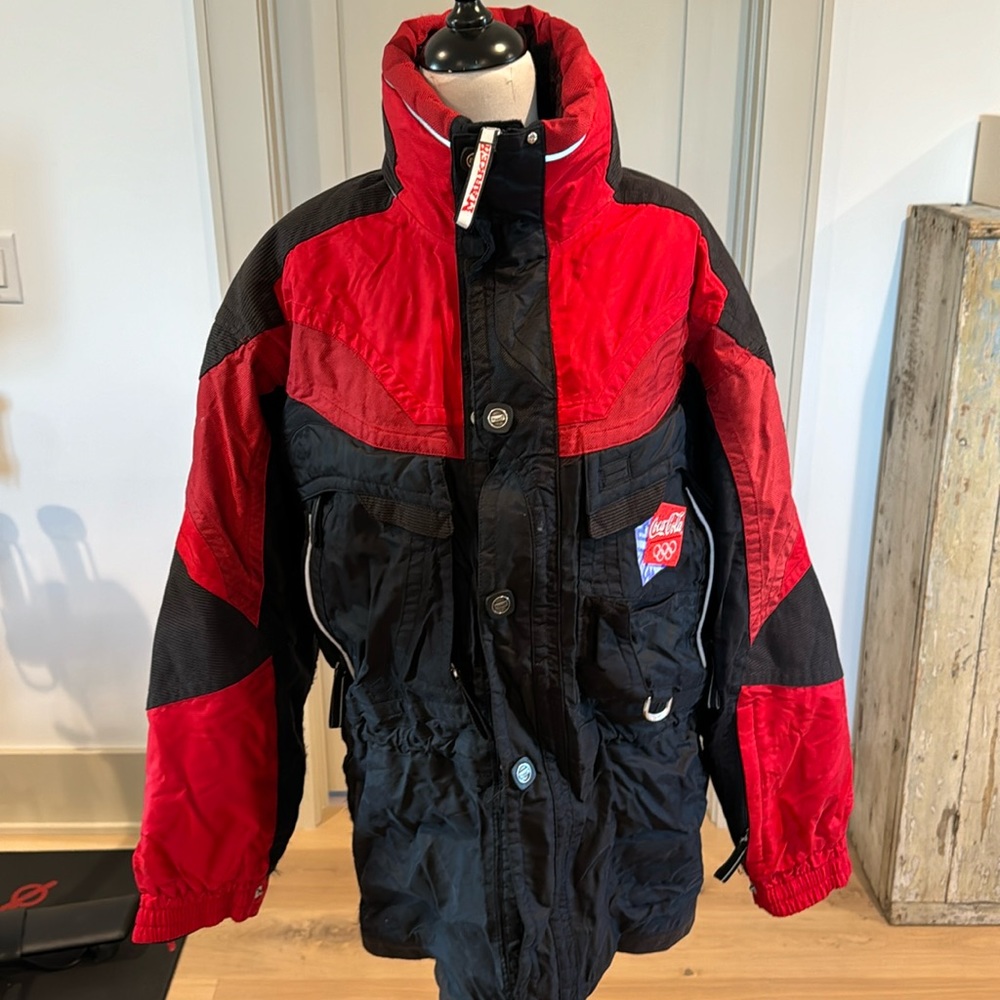 Marker Coca-Cola ski jacket, Olympic Salt Lake, 2002